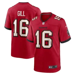 Superb Trenton Gill Tampa Bay Buccaneers Nike Team Game Jersey - Red