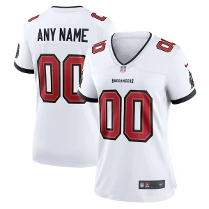Stunning Nike Tampa Bay Buccaneers Women's Custom Game Jersey - White