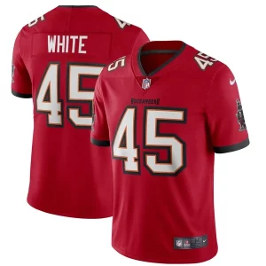 Amazing Devin White Tampa Bay Buccaneers Nike Vapor Limited Jersey - Red