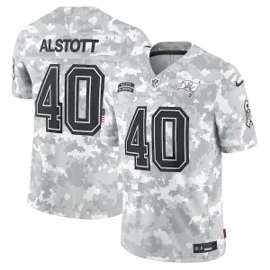 Top notch Mike Alstott Tampa Bay Buccaneers Nike 2024 Salute to Service Retired Player Limited Jersey - Arctic Camo