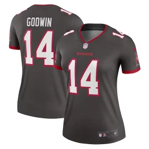 Amazing Chris Godwin Tampa Bay Buccaneers Nike Women's Alternate Legend Jersey - Pewter