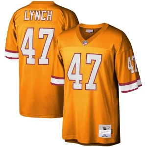 Amazing John Lynch Tampa Bay Buccaneers Youth 1995 Retired Player Legacy Jersey - Orange