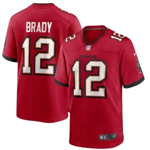 Amazing Tom Brady Tampa Bay Buccaneers Nike Game Jersey - Red
