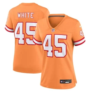 Premium Devin White Tampa Bay Buccaneers Nike Women's Player Jersey - Orange