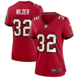 Amazing James Wilder Tampa Bay Buccaneers Nike Women's Game Retired Player Jersey - Red