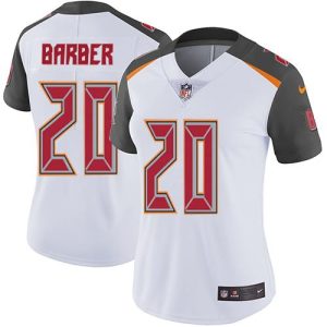 Exceptional Buccaneers #20 Ronde Barber Barber White Women's Stitched NFL Vapor Untouchable Limited Jersey