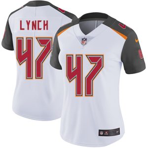 Delightful Buccaneers #47 Ronde Barber Lynch White Women's Stitched NFL Vapor Untouchable Limited Jersey