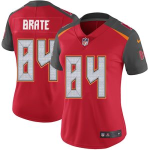 Top notch Buccaneers #84 Ronde Barber Brate Red Team Color Women's Stitched NFL Vapor Untouchable Limited Jersey