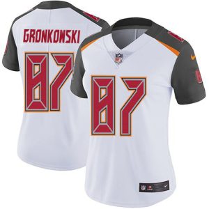 Delightful Buccaneers #87 Tom Brady Gronkowski White Women's Stitched NFL Vapor Untouchable Limited Jersey