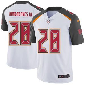 Amazing Buccaneers #28 Ronde Barber Hargreaves III White Youth Stitched NFL Vapor Untouchable Limited Jersey