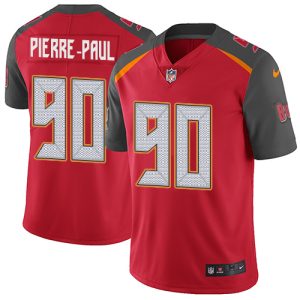 Top notch Buccaneers #90 Tom Brady Pierre-Paul Red Team Color Youth Stitched NFL Vapor Untouchable Limited Jersey