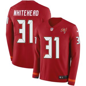 Amazing Buccaneers #31 Rob Gronkowski Whitehead Red Team Color Youth Stitched NFL Limited Therma Long Sleeve Jersey