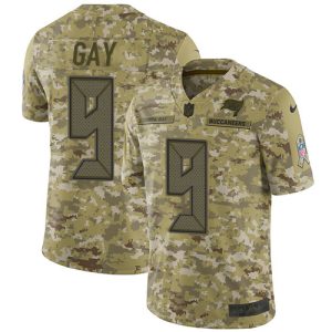 Top notch Buccaneers #9 Ronde Barber Gay Camo Youth Stitched NFL Limited 2018 Salute To Service Jersey