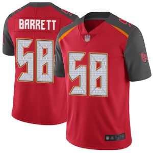 Delightful Buccaneers #58 Ronde Barber Barrett Red Team Color Youth Stitched NFL Vapor Untouchable Limited Jersey
