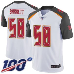 Delightful Buccaneers #58 Rob Gronkowski Barrett White Youth Stitched NFL 100th Season Vapor Limited Jersey