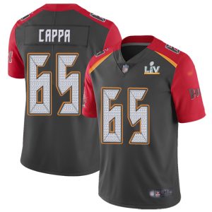 Top notch Buccaneers #65 Rob Gronkowski Cappa Gray Youth Super Bowl LV Bound Stitched NFL Limited Inverted Legend Jersey