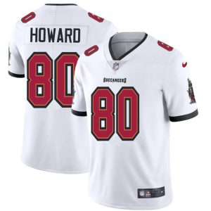 Delightful Tampa Bay Buccaneers #80 O.J. Howard Youth White Vapor Limited Jersey