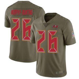 Amazing Buccaneers #26 Rob Gronkowski Murphy-Bunting Olive Men's Stitched NFL Limited 2017 Salute To Service Jersey
