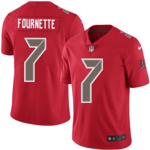 Fantastic Tampa Bay Buccaneers #7 Leonard Fournette Red Men's Stitched NFL Limited Rush Jersey