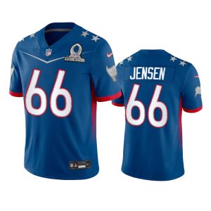 Top notch Buccaneers #66 Rob Gronkowski Jensen Men's NFL 2022 NFC Pro Bowl Game Jersey Royal