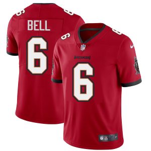 Superb Tampa Bay Buccaneers #6 Le'Veon Bell Men's Red Vapor Limited Jersey
