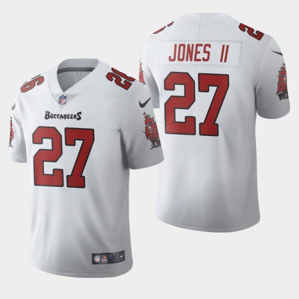 Exceptional Tampa Bay Buccaneers #27 Ronald Jones II White Men's 2020 Vapor Limited NFL Jersey
