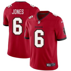 Amazing Tampa Bay Buccaneers #6 Julio Jones Men's Red Vapor Limited Jersey