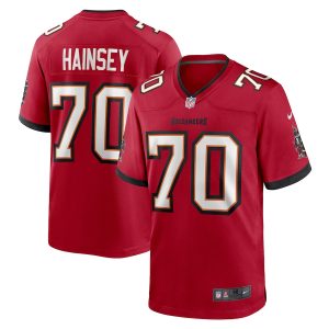 Amazing Tampa Bay Buccaneers #70 Robert Hainsey Men's NFL Game Jersey - Red