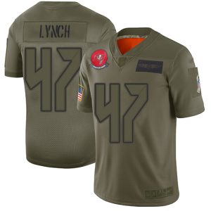 Top notch Buccaneers #47 Tom Brady Lynch Camo Men's Stitched NFL Limited 2019 Salute To Service Jersey