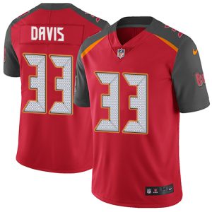 Delightful Buccaneers #33 Rob Gronkowski Davis Red Team Color Men's Stitched NFL Vapor Untouchable Limited Jersey