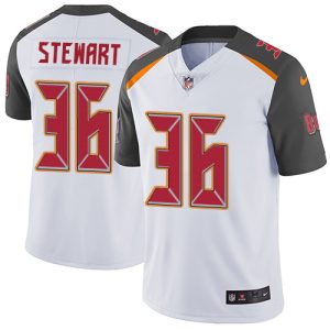 Outstanding Buccaneers #36 Rob Gronkowski Stewart White Men's Stitched NFL Vapor Untouchable Limited Jersey