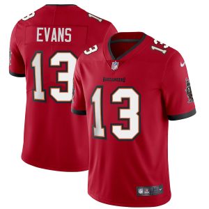Amazing Tampa Bay Buccaneers #13 Mike Evans Men's Red Vapor Limited Jersey
