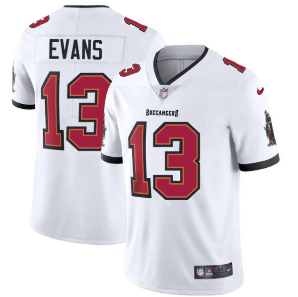 High quality Tampa Bay Buccaneers #13 Mike Evans Men's White Vapor Limited Jersey