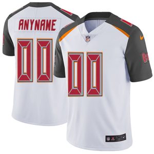 Exceptional Tampa Bay Buccaneers Customized White Stitched Vapor Untouchable Limited Youth NFL Jersey