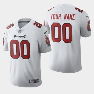 Stunning Tampa Bay Buccaneers Custom White Men's 2020 Vapor Limited NFL Jersey